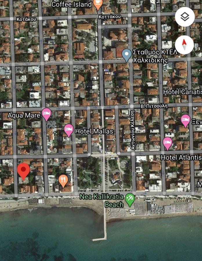 Cozy & Cool Apartment N1 30M From Sea Nea Kallikrateia Exterior photo